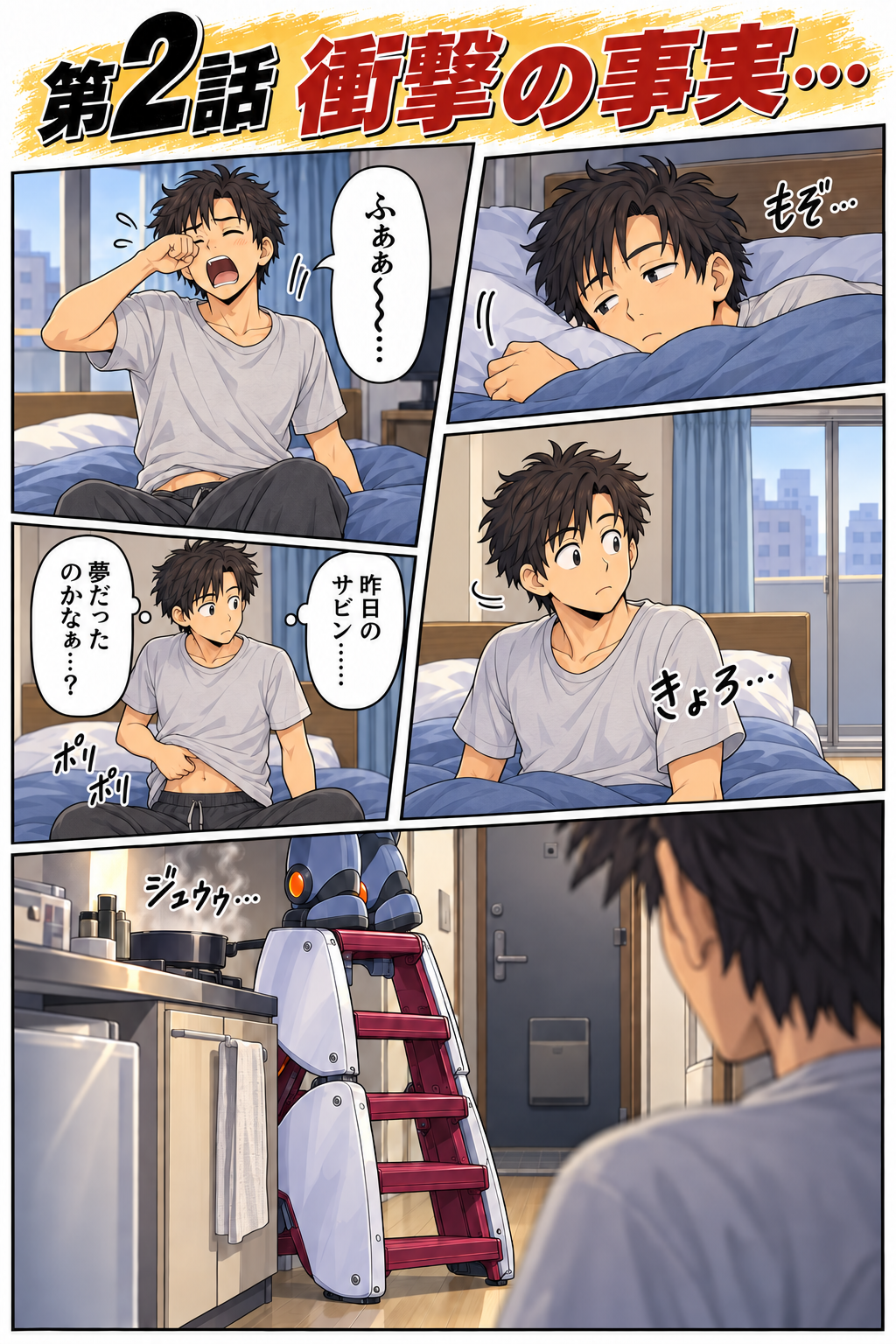 第2話「衝撃の事実…」 表紙